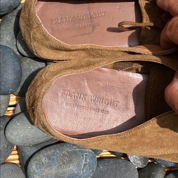Frank Wright Size 12 St Lucia Derby suede shoes - Picture 6 of 7